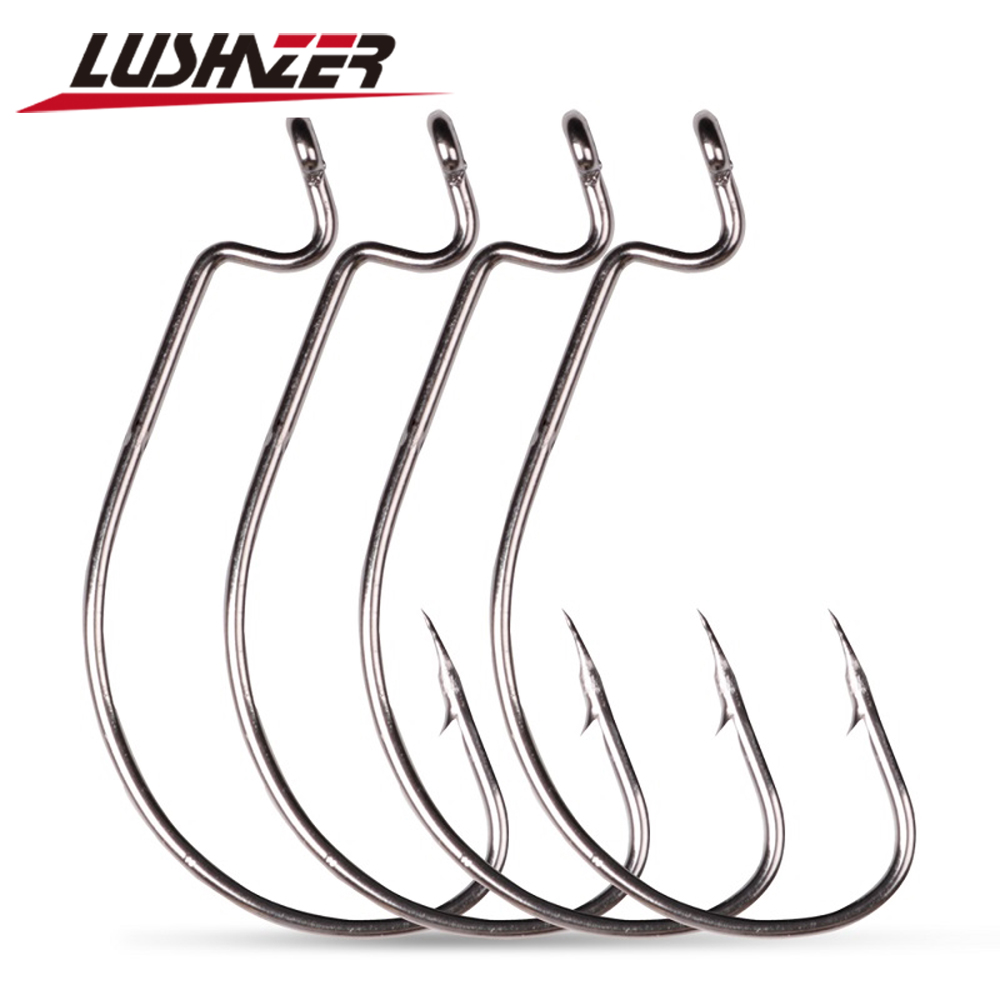 Fishing Hook Assortment - LUSHAZER 10 adet/grup Karbon Çelik Balıkçılık