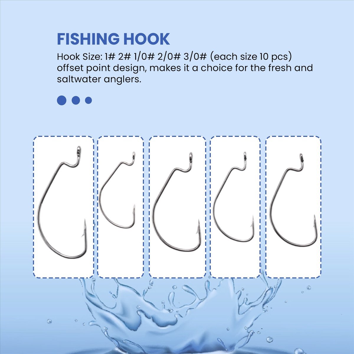 Fishing Hook Jig - AD45 51 Adet Balıkçılık Kancası Yüksek